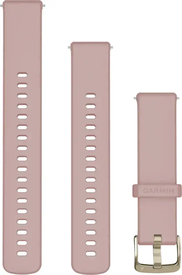 "Garmin" laikrodžio dirželis Venu 3S 18 mm, dulkių rožinis