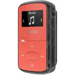 SanDisk MP3 8 GB Clip Jam raudona