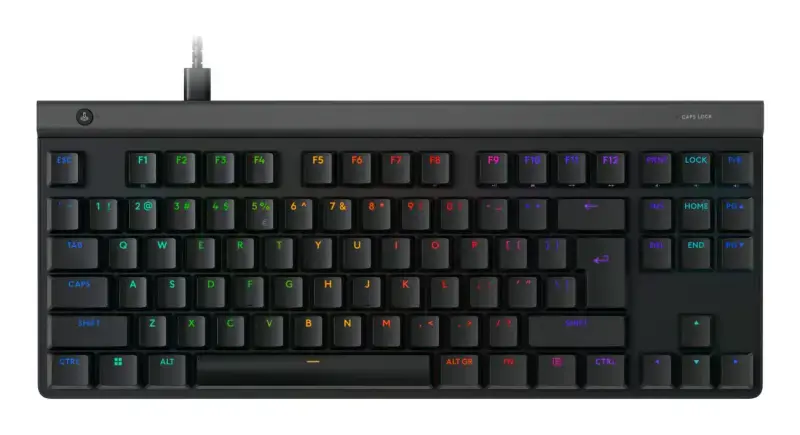 Logitech G515 TKL Laidinė žaidimų klaviatūra USB, Low Profile, Tactile Switch, US Int, Juoda