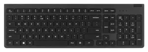 Lenovo 4X31N50746, Full-size (100%), Wireless, RF Wireless, QWERTY, Black, Mouse included