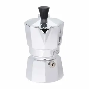 "Bialetti Moka Express" puodas Moka, aliuminis, juodas