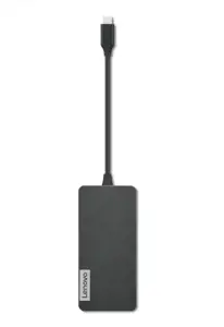 Lenovo GX90T77924, USB 3.2 Gen 1 (3.1 Gen 1) Type-C, Pilka, MicroSD (TransFlash), SD, HDMI, USB 2.0…