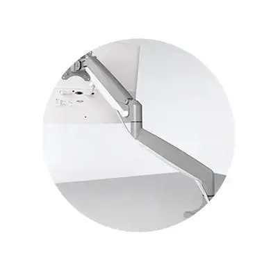 "Kensington SmartFit®" vienu prisilietimu reguliuojamo aukščio vieno monitoriaus rankena, spaustukas, 9 kg, 33 cm (13"), 86,4 cm (34"), 100 x 100 mm, juoda