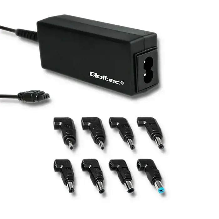 QOLTEC 51527 Qoltec Universalus maitinimo adapteris 45W 8 kištukai + maitinimo kabelis