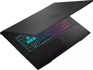 MSI Katana 17 B13VEK-1261XPL Intel® Core™ i7 i7-13620H Laptop 43.9 cm (17.3") Full HD 16 GB DDR5-SDRAM 1 TB SSD NVIDIA GeForce RTX 4050 Wi-Fi 6E (802.11ax) FreeDOS Black