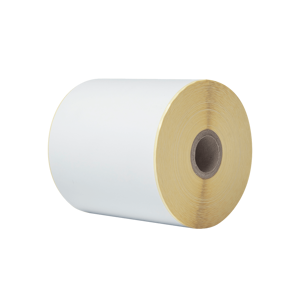 Brother tiesioginio terminio spausdinimo nepertraukiamų etikečių ritinėlis, baltas, lipni spausdintuvo etiketė, nepertraukiama etiketė, tiesioginio terminio spausdinimo, TD-4410D, TD-4420DN, TD-4520DN, TD-4550DNWB, 10,2 cm