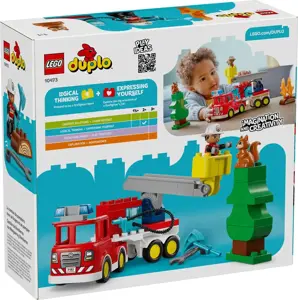 LEGO DUPLO 10473 Fire Truck with Hose and Firefighter