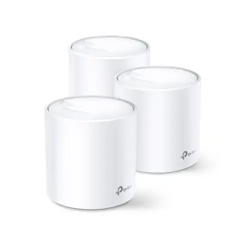 "TP-Link AX1800 Whole Home Mesh Wi-Fi 6 System", balta, vidinė, tinklinė sistema, maitinimas, visakryptė, 540 m²