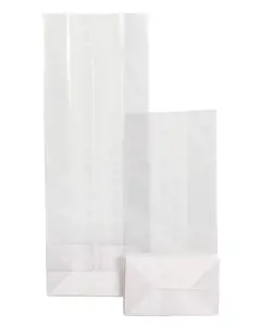 Plastikiniai maišeliai su dugneliu, 55x30x160 mm, 50vnt