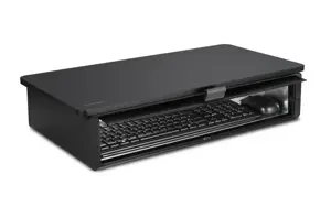 "Kensington UVStand™" monitoriaus stovas su UVC dezinfekavimo skyriumi, laisvai pastatomas, 18 kg, 86,4 cm (34"), juodas