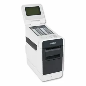 Brother TD-2130N, tiesioginio terminio spausdinimo, 300 x 300 DPI, 152,4 mm/s, laidinis, juodas, pilkas