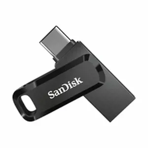 USB atmintinė SanDisk SDDDC3-128G-G46 Black Black/Silver 128 GB