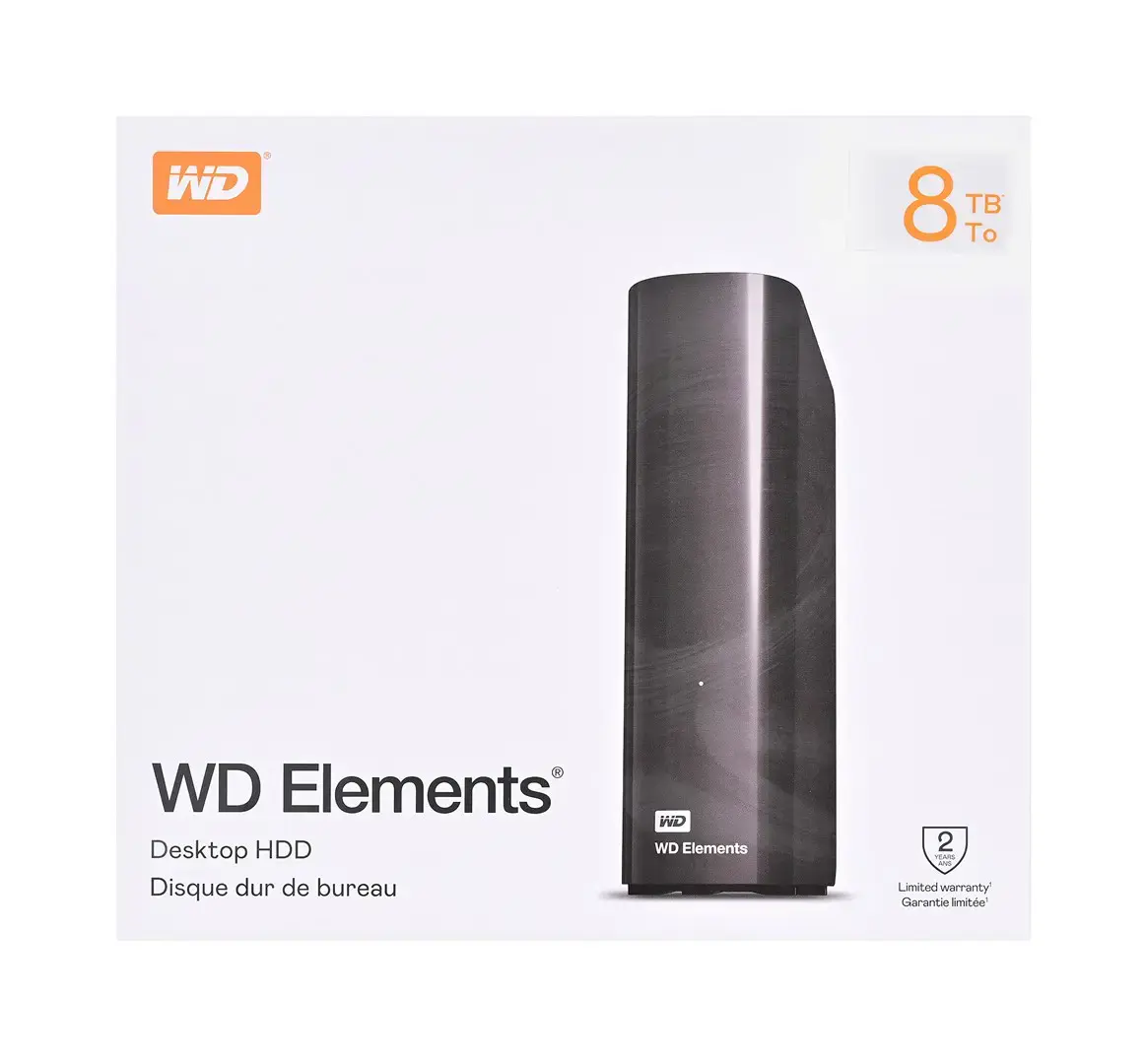Išorinis kietasis diskas "WD Elements Desktop" (8 TB, USB 3.0)
