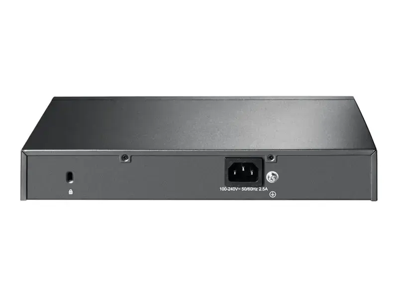 "TP-Link JetStream" 10 prievadų Gigabit Smart PoE komutatorius su 8 prievadais PoE+, valdomas, L2/L2+, Gigabit Ethernet (10/100/1000), maitinimas per Ethernet (PoE), montuojamas į stovą, 1U
