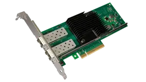 "Intel X710DA2", vidinis, laidinis, "PCI Express", šviesolaidis, 10000 Mbps, juodas, žalias