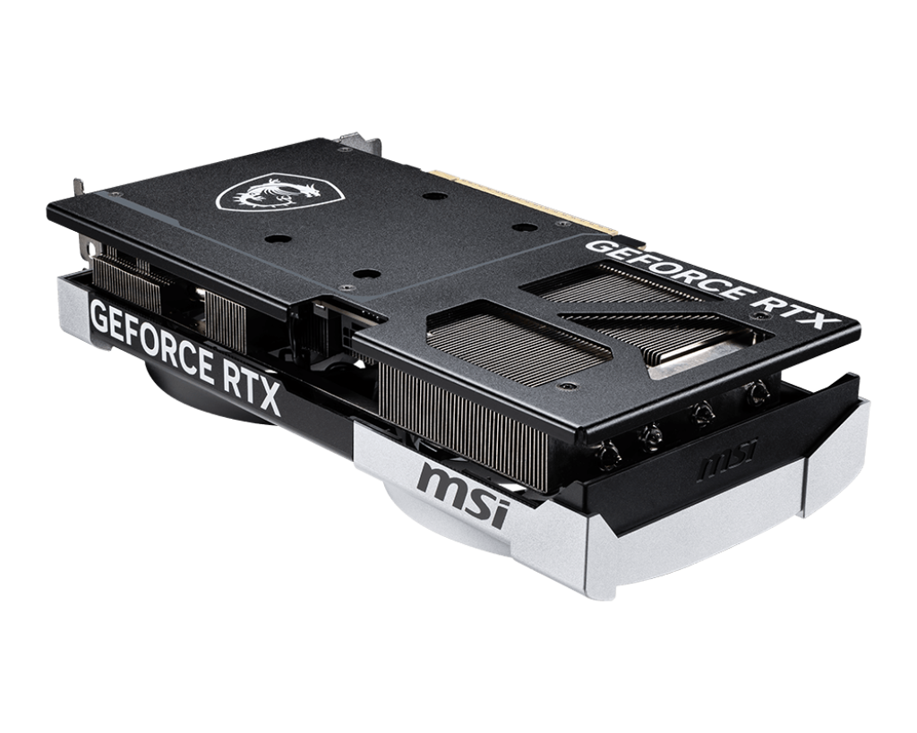 Vaizdo plokštė MSI GeForce RTX 5070 12 GB, GDDR7, 192 bitai, GEFORCE RTX 5070 12G VENTUS 2X OC