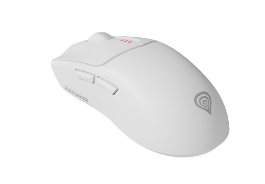 Genesis Zircon 500 | Gaming Mouse | Wireless/Wired | 2.4 GHz, Bluetooth, USB | White