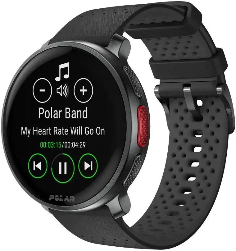 Polar Vantage V3 S/L, naktinė juoda