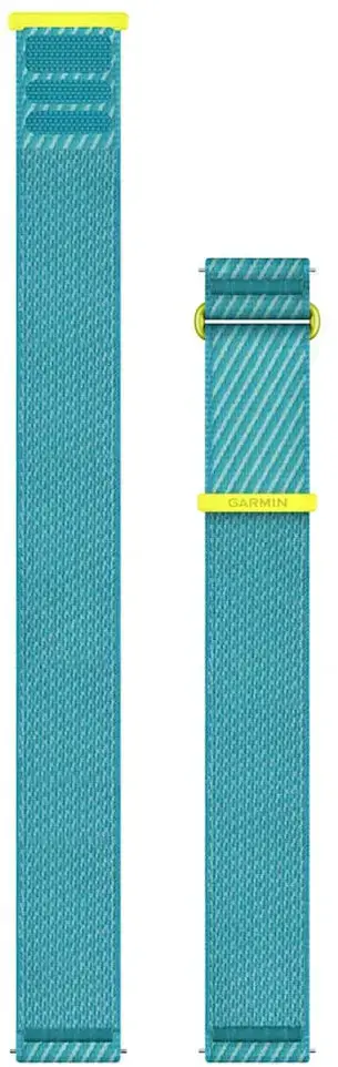 Garmin watch strap Quick Release ComfortFit Fabric 22mm, turquoise