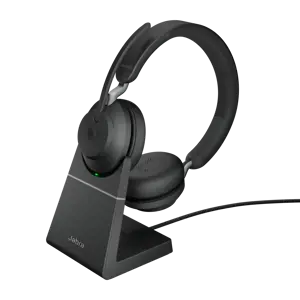 JABRA Evolve2 65 Link380a MS stereo stovas juodas