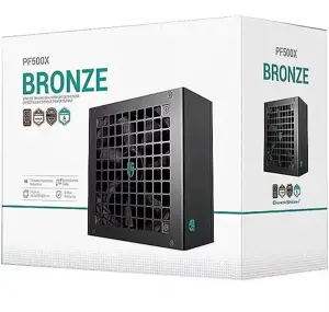Maitinimo blokas Deepcool R-PF500X-HD0B-JGEU, 500 W, 80 PLUS Bronze
