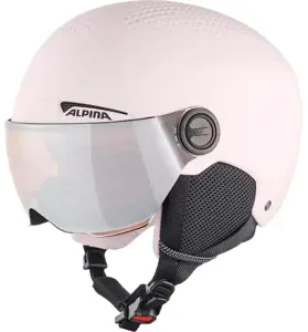 ŽIEMINIS ŠALMAS ALPINA ZUPO VISOR Q-LITE ROŽINIS MATINIS 51-55