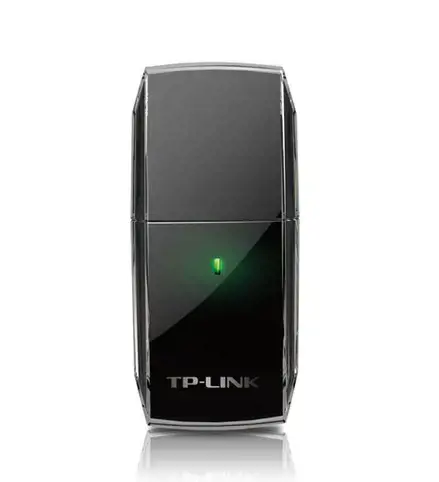 TP-LINK AC600 dviejų dažnių belaidis USB adapteris MTK 1T1R 433Mb/s esant 5Ghz + 150Mb/s esant 2,4Ghz 802.11ac/a/b/b/g/n USB 2.0