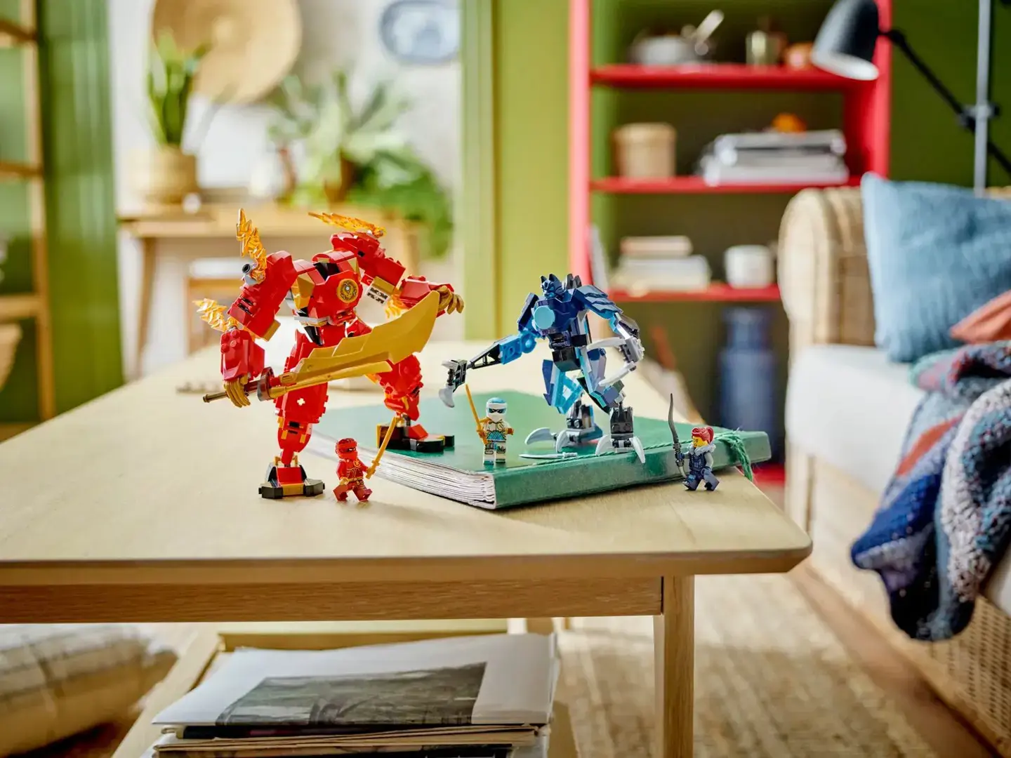 LEGO NINJAGO 71808 KAI'S ELEMENTAL FIRE MECH