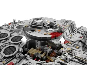 LEGO STAR WARS 75192 TŪKSTANTMEČIO FALKONAS
