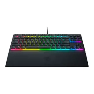 "Razer Ornata V3 Tenkeyless RGB LED light, JAV, laidinė, juoda, mechaninė žaidimų klaviatūra