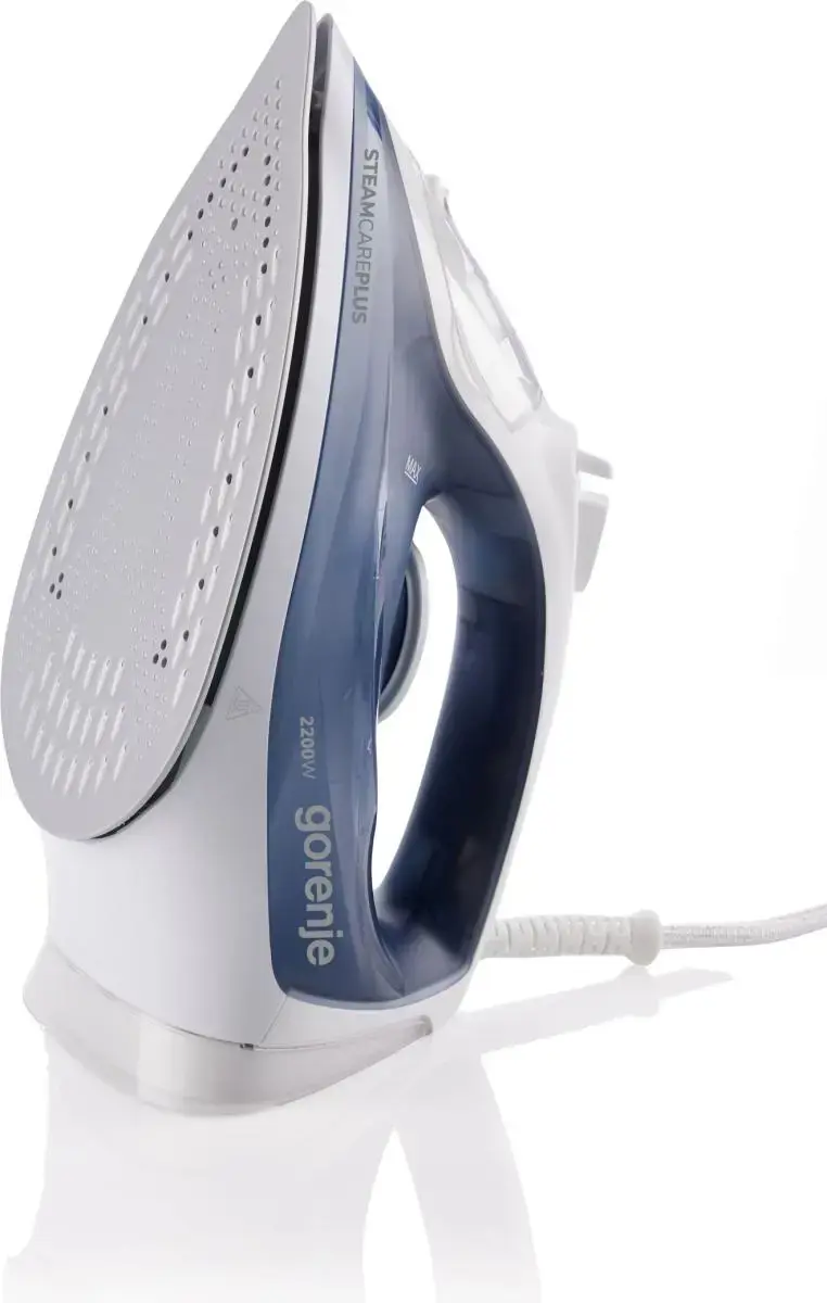 Gorenje SIK2200WB | Steam iron | 2200 W | Continuous steam 35 g/min | Water tank capacity 450 ml | Blue | Steam boost performance 160 g/min