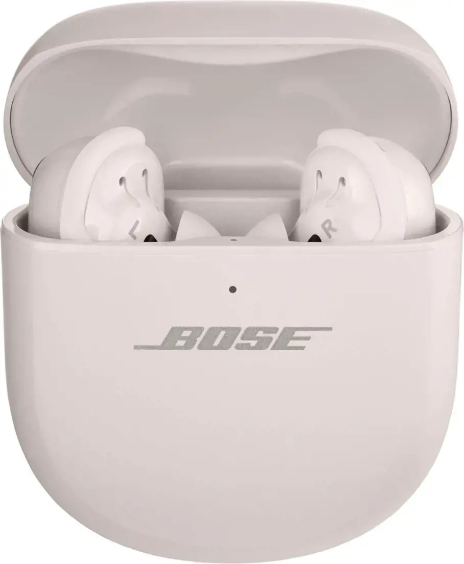 "Bose" belaidės ausinės "QuietComfort Ultra Earbuds", baltos spalvos