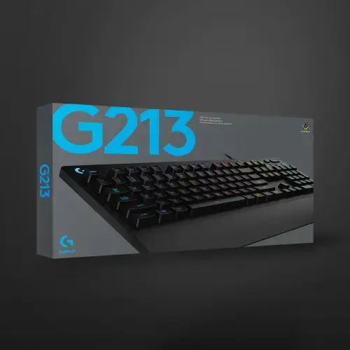 LOGITECH G213 Prodigy žaidimų klaviatūra - USB (JAV)