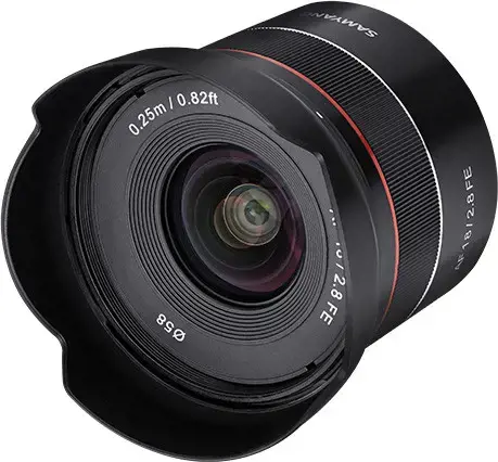 Samyang AF 18mm f/2.8 FE objektyvas Sony