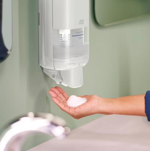 Muilo ir dezifekantų dozatorius Tork S4, Baltas