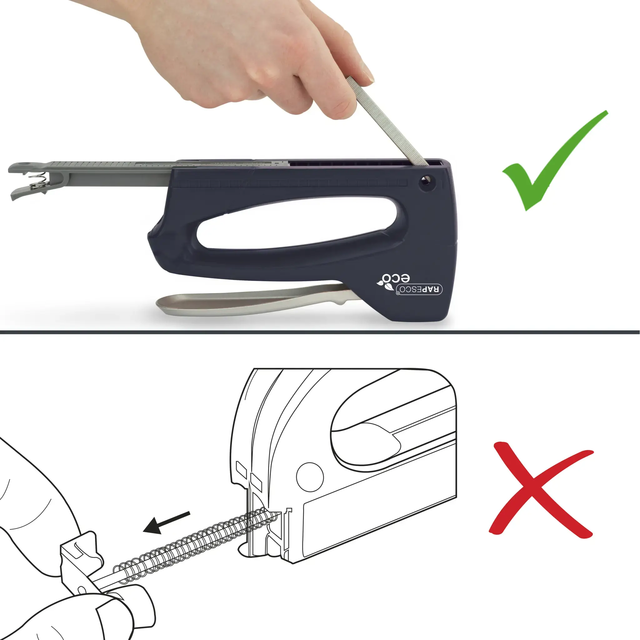 Kabiamušis RAPESCO Eco, juodas