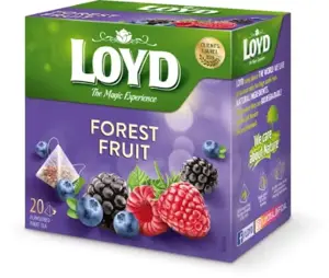 Vaisinė arbata LOYD, miško uogų skonio, 20 x 2g
