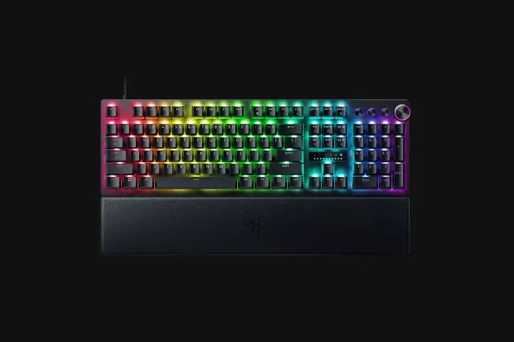 "Razer Huntsman V3 Pro" žaidimų klaviatūra Laidinė JAV juoda analoginė optinė