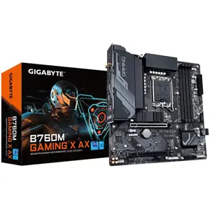 Pagrindinė plokštė GIGABYTE Intel B760 Express LGA1700 Micro-ATX Atmintis DDR5 Atminties lizdai 4 1…