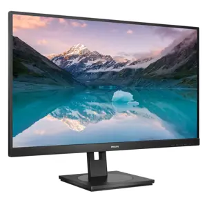 PHILIPS 27 colių 2560x1440 VA plokščias 300cd/m2 4 ms GtG 75Hz USB HUBAS Garsiakalbiai DP HDMI H/A 130 MM Pivot TCO 9 SLINE