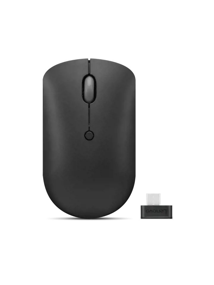 "Lenovo 400", dvipusis, optinis, RF belaidis, 2400 DPI, juodas