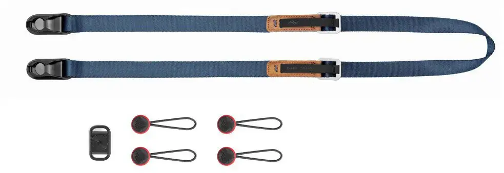 "Peak Design Leash" fotoaparato dirželis, vidurnaktis