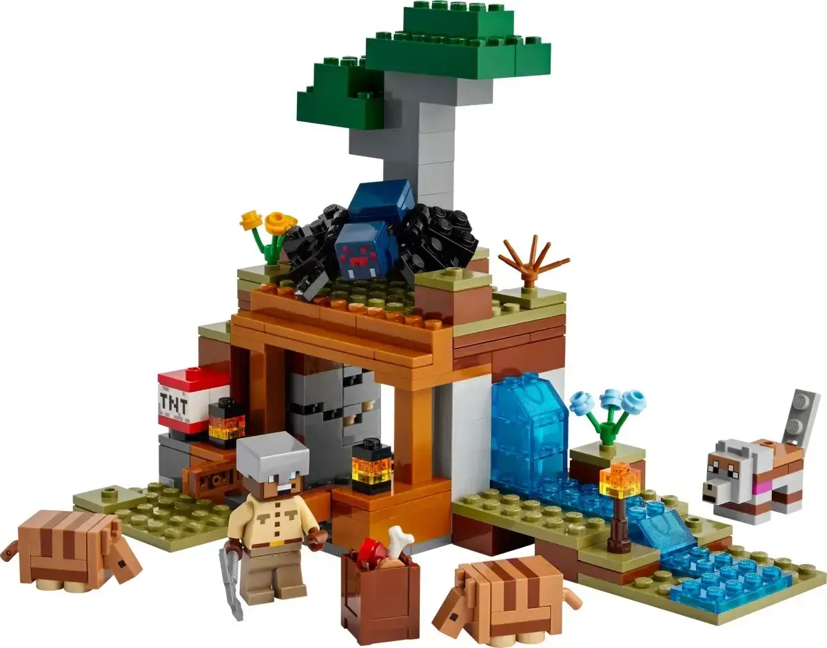 LEGO MINECRAFT 21269 The Armadillo Mine Expedition