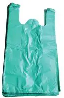 Fasavimo maišeliai su rankenelėmis, įvairių spalvų, 24 / 6 x 45 cm, 14,9 mk, HDPE,  100 vnt., 0,4 kg