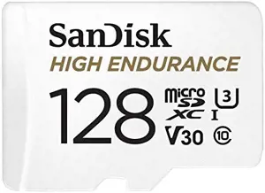 SANDISK 128GB microSDHC Card with Adapter
