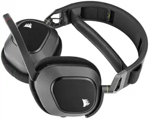 CORSAIR HS80 RGB belaidės ausinės Carbon