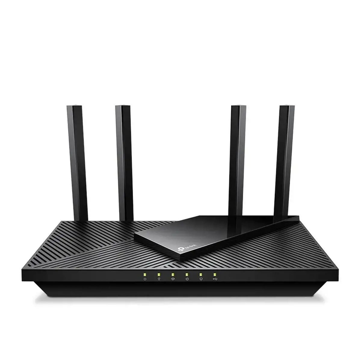 TP-Link Archer AX3000 Multi-Gigabit Wi-Fi 6 maršrutizatorius su 2,5G prievadu, "Wi-Fi 6" (802.11ax), dviejų dažnių (2,4 GHz / 5 GHz), Ethernet LAN, juodas, stalinis/polinis maršrutizatorius