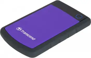 Išorinis kietasis diskas TRANSCEND StoreJet 2TB USB 3.0 Purpurinės spalvos TS2TSJ25H3P