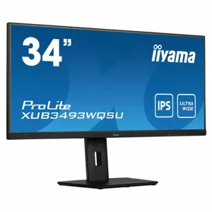 Monitorius "Iiyama XUB3493WQSU-B5 Black 75 Hz 34" UltraWide Quad HD