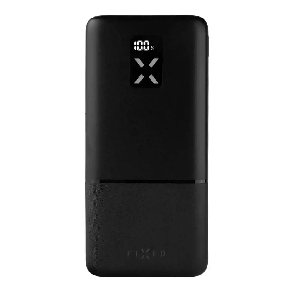Fiksuotas "Zen" 20000 mAh maitinimo bankas, juodas